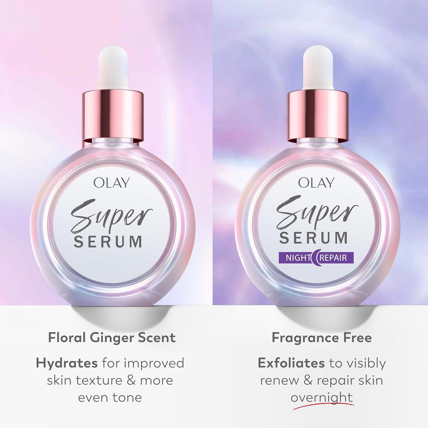 Super Serum with Niacinamide, Vitamin C & E, Collagen Peptide & AHA – 5-in-1 Anti-Aging Serum for Brightening, Hydrating, Smoothing, Firming & Even Skin Tone, 1.7 oz