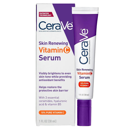 Vitamin C Serum for Face 🍊 | 10% Pure Vitamin C + Hyaluronic Acid 💧 | Skin Brightening & Anti-Aging Serum | Fragrance Free | Gentle Glow Booster for Dull & Uneven Skin | 1 fl. oz