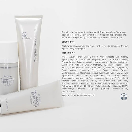 Nu Skin ageLOC Dermatic Effects Body Contouring Lotion | Scientifically Formulated to Deliver ageLOC Anti-Aging Benefits for Visibly Firmer, Hydrated Skin | 2 Pack