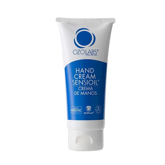 OZOLABS Hand Cream for Women and Men – Organic Ozonated Oils | Fast-Absorbing, Non-Greasy | Deep Hydration & Helps Reduce Signs of Aging | Dermatologist Recommended | 3.3 fl. oz.