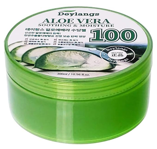SELY Korean Cosmetics Soothing Moisture Aloe Vera Gel (300ml (10.6oz))