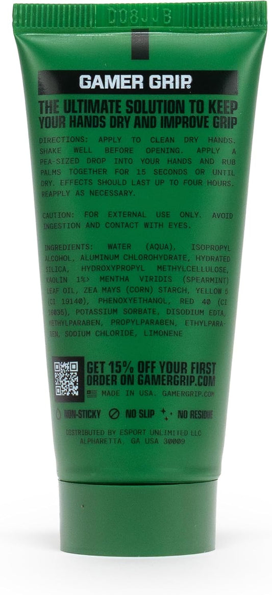 New Golf Grip Lotion by Gamer Grip– Sweat-Resistant, Fast-Drying Hand Cream for Stronger Grip – No Chalk, No Mess, No Residue – Made in USA