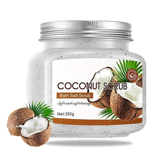 Premium Body Scrub to Exfoliate & Moisturize Skin,Deep Cleansing Body Exfoliator Scrub for Men & Women,Long Lasting Hydrating Smooth exfoliating Body Salt Scrub for All Skin Types N