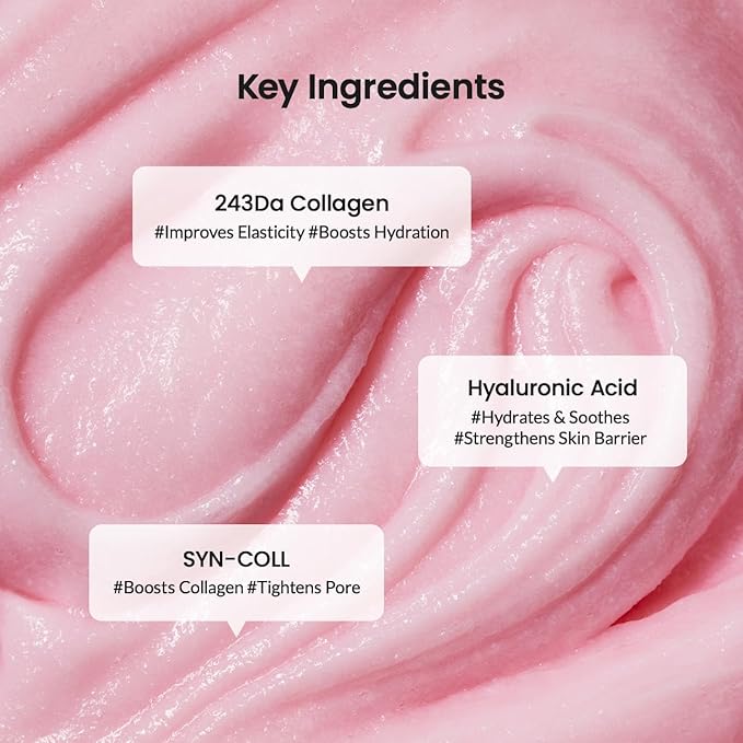 BIODANCE Collagen Cleansing Duo – 2-in-1 Pore Mask to Foam Cleanser & Gentle Cleansing Oil, Hydrating Facial Wash and Makeup Remover for Sensitive Skin, Oily Skin, Pink Duo