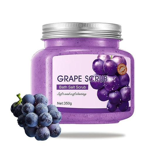 Premium Body Scrub to Exfoliate & Moisturize Skin,Deep Cleansing Body Exfoliator Scrub for Men & Women,Long Lasting Hydrating Smooth exfoliating Body Salt Scrub for All Skin Types G