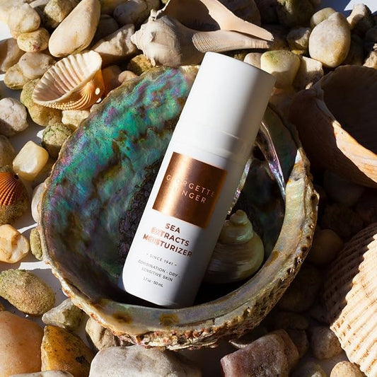 Georgette Klinger Sea Extracts Moisturizer - Long-Lasting Hydration, Rich and Nourishing Face Cream, Infused with Natural Anti-Aging Ingredients, Marine Extracts and Hyaluronic Acid - 1.7 oz