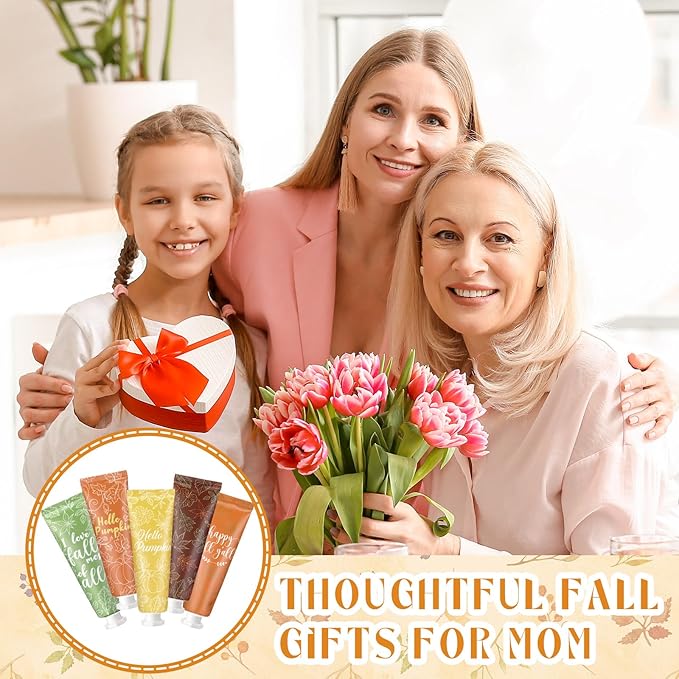 10 Pcs Fall Hand Cream Bulk, Mini Pumpkin Lotion, 30ml Natural Botanical Fragrance Fall Lotion for Chapped Hands, Thanksgiving Favors, Employee Gifts, Baby Shower, Travel, Work, Team, Staff
