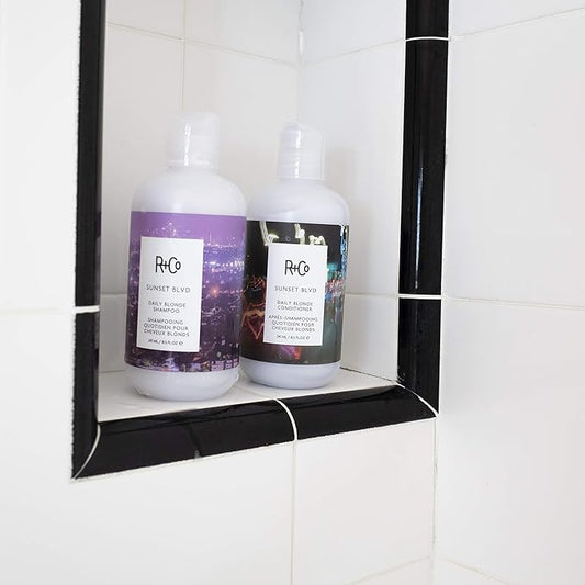 R+Co Sunset Blvd Daily Blonde Shampoo + Conditioner Duo 8.5 Fl Oz (Set of 2)