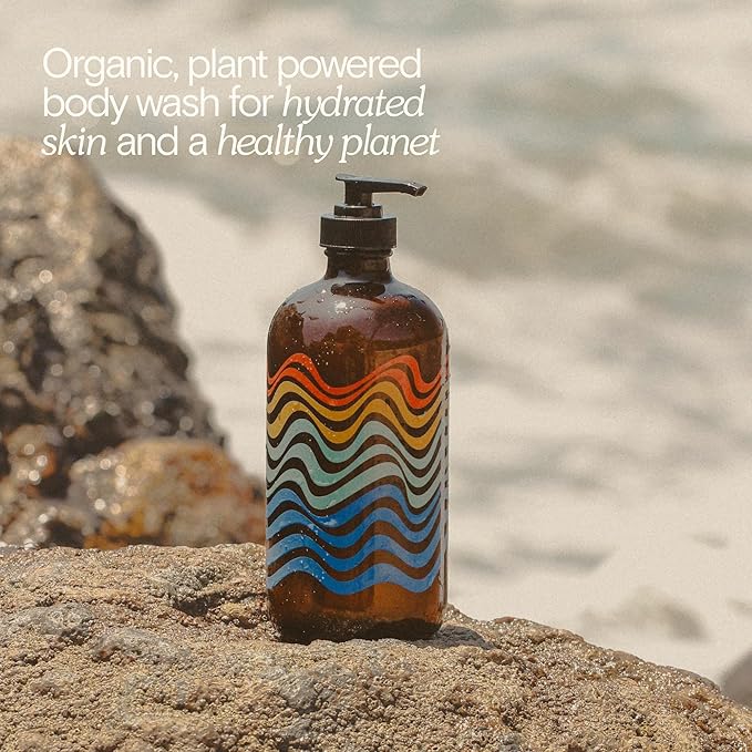 Bathing Culture, Mind + Body Wash, 16oz, Break Water (Recycled Plastic)