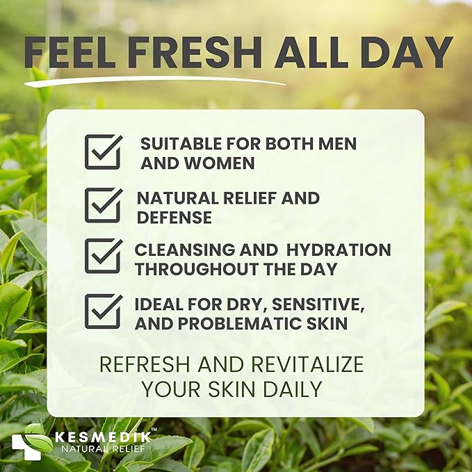 Tea Tree Body Wash MaxTherapy, Itchy Skin Relief, Tea Tree Oil Soap, Soothes Jock Itch, Athlete's Foot, Ringworm, Eczema, Psoriasis & Sensitive Skin, Men & Women, 16 fl oz, Original Edition