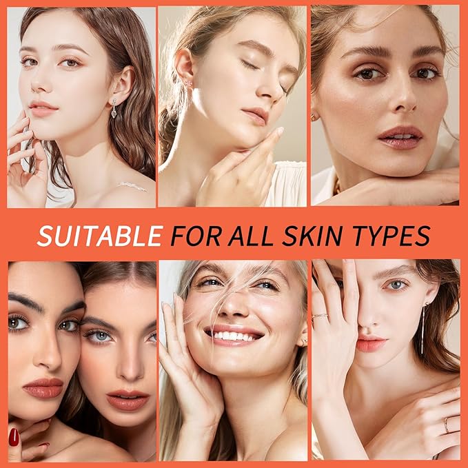 Vitamin C Face Cream, Vitamin Moisturizer C Cream with Hyaluronic Acid Squalane, V C Cream Face For Fine Lines & Tightening Skin Wrinkles, Antioxidant Firming Cream