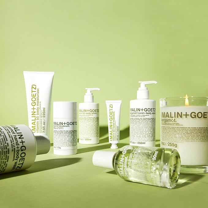 Malin + Goetz Essential Bergamot Purifying, Hydrating Hand + Body Wash, Natural Ingredients for All Skin Types, Soap for Sensitive, Dry Skin, No Stripping, Irritation, 16 Fl Oz