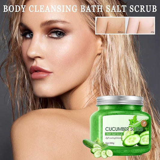 Premium Body Scrub to Exfoliate & Moisturize Skin,Deep Cleansing Body Exfoliator Scrub for Men & Women,Long Lasting Hydrating Smooth exfoliating Body Salt Scrub for All Skin Types L