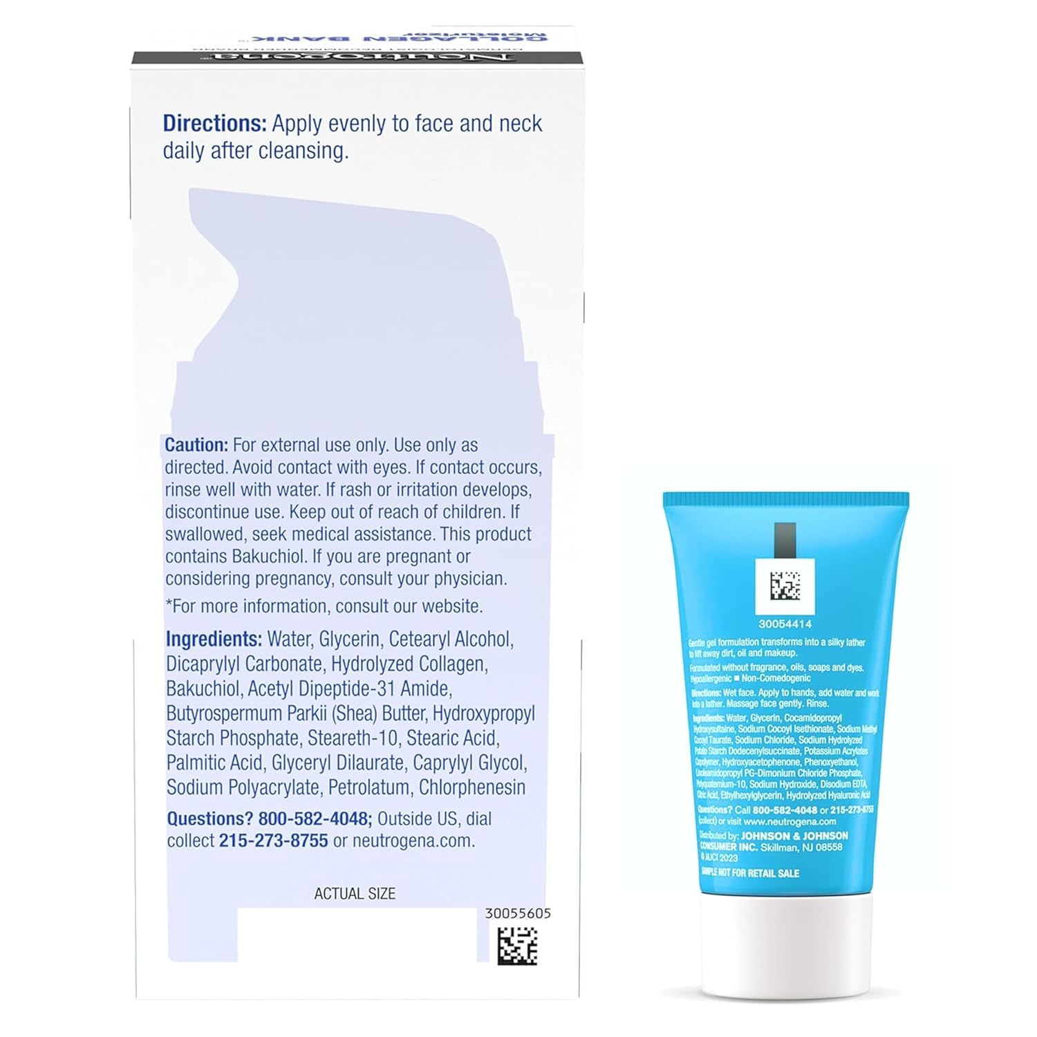 Collagen Bank™ Anti-Aging Face & Neck Cream with Bakuchiol | Daily Collagen-Boosting Moisturizer for Firm, Plump & Youthful Skin | Wrinkle Care Face Lotion | 2 Fl. Oz