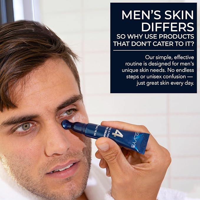 Under Eye Cream For Men & Women | Targets Wrinkles, Puffiness & Eyebags | Dermatologist-Developed | Vegan & Cruelty-Free | Made In USA | Day and Night Use | All Skin Type