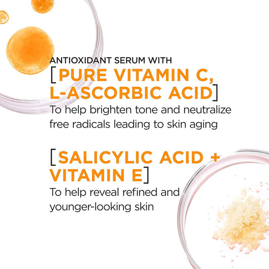 Revitalift 12% Pure Vitamin C Serum – Brightening Serum + Moisturizer Sample ✨🍊