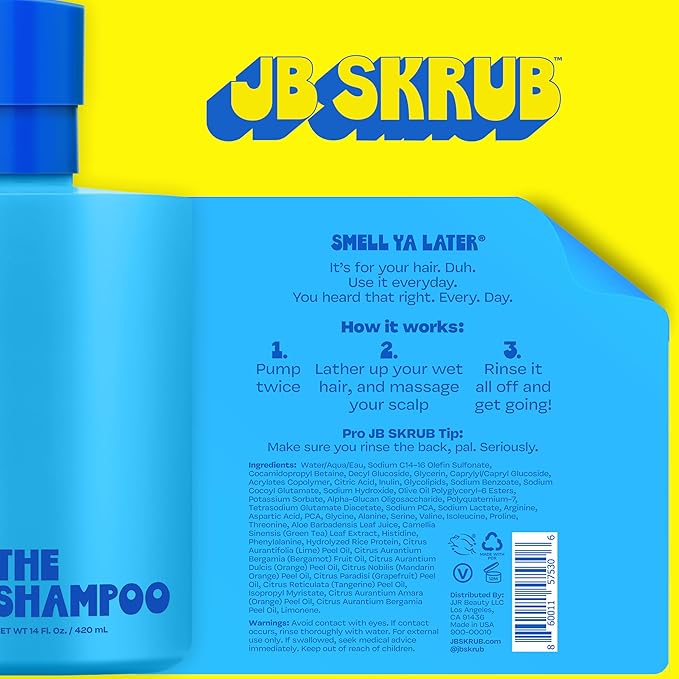 The Hair and Body Wash Super Duo - No Harsh Ingredients - Conquer Adolescent Funk with Confidence - 14oz.