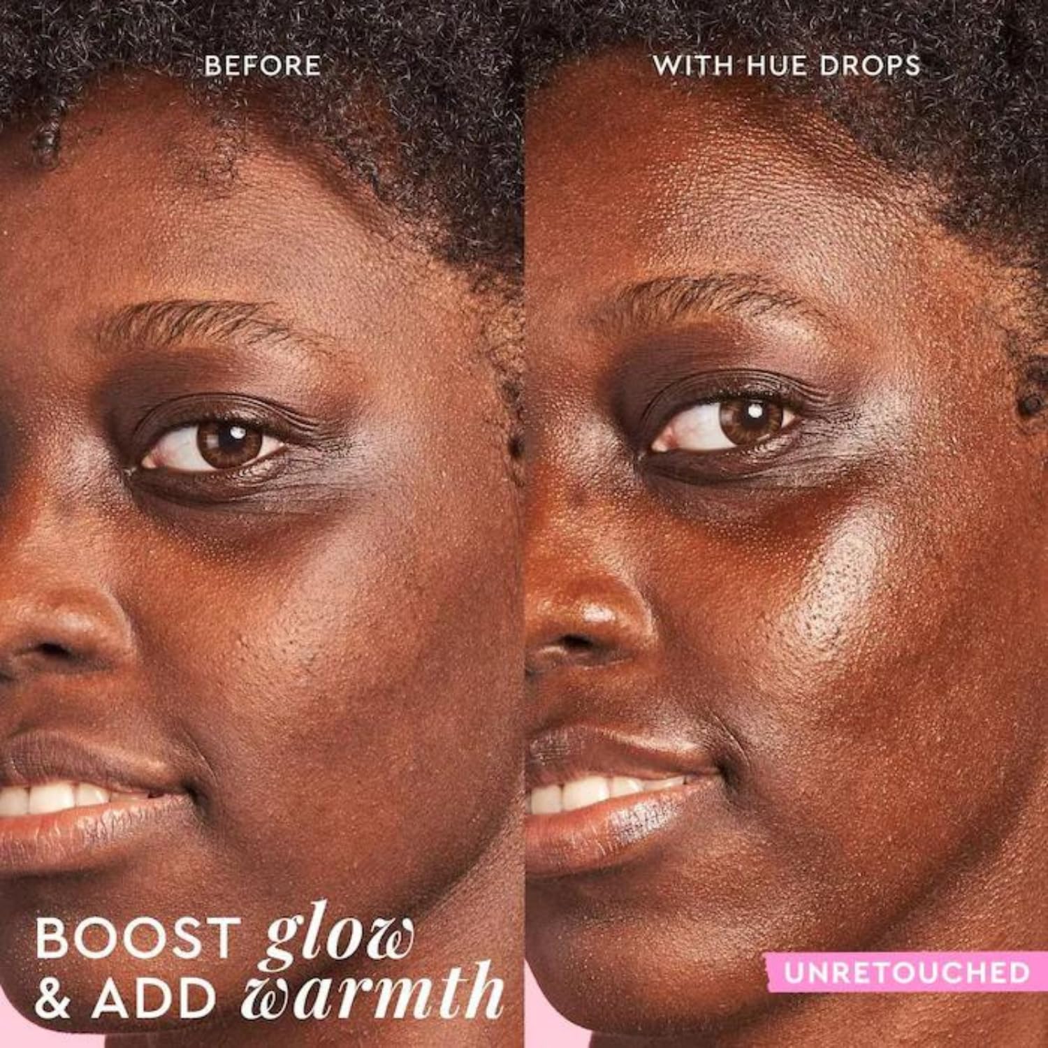 Tinted Bronzing Face Serum for Glowing Skin – Hydrating Makeup Primer & Pore Blurring Liquid Highlighter for Even Skin Tone (Sunglow, 40ml)