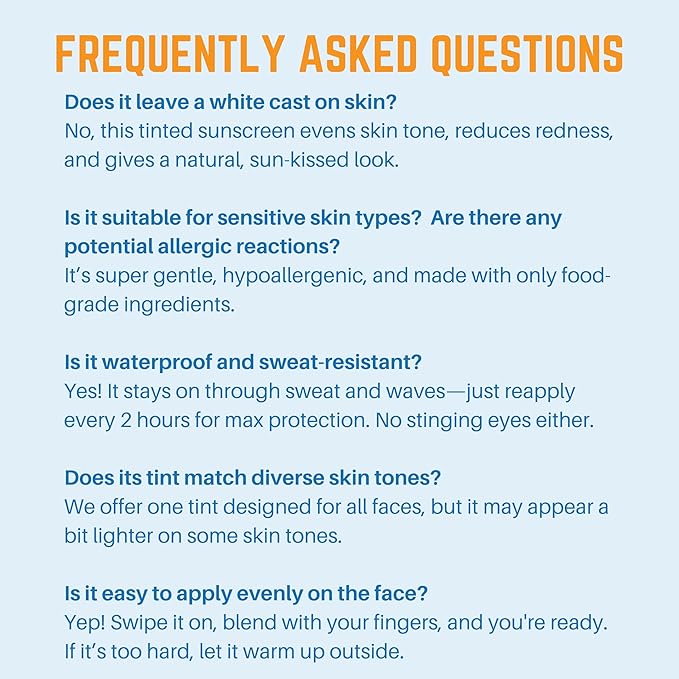 Waxhead Tinted Zinc Oxide Sunscreen Face, SPF 30 Reef Safe Non-Toxic Sunscreen Surf Zinc Sunblock, Travel Waterproof for Swimming, Lifeguard, Sports, Organic Sun Block Colored Face Scar (Tint 2oz Tin)
