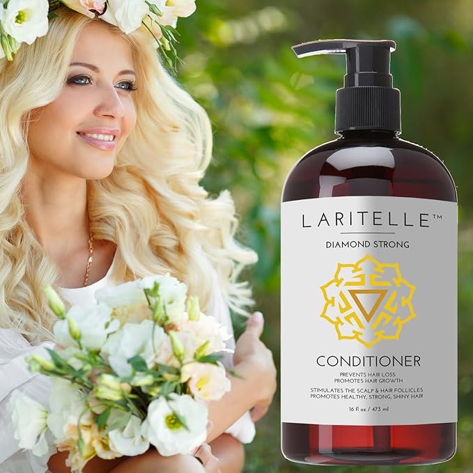 Organic Conditioner 16 oz. Rosemary, Ginger, Cedarwood. Promotes Hair Growth, Prevents Hair Loss GF