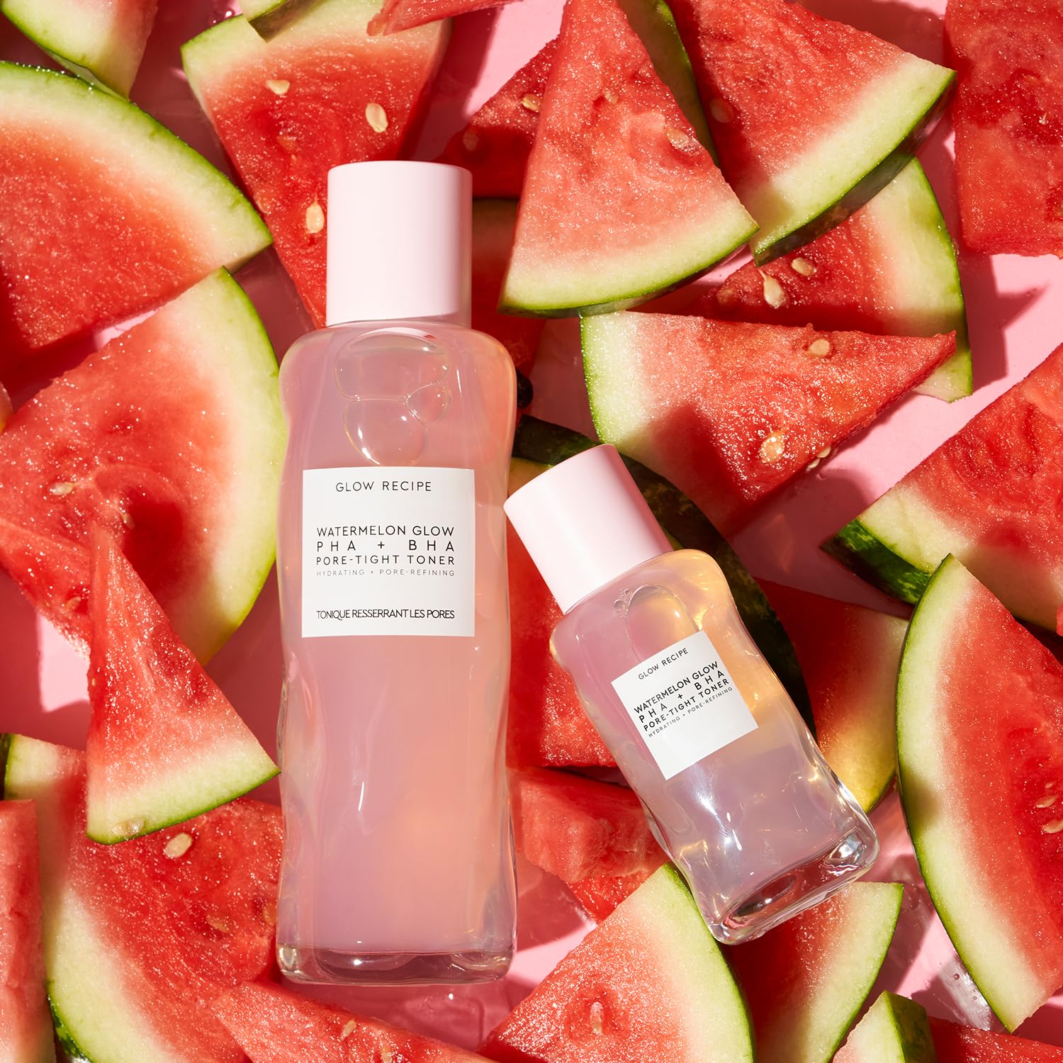 PHA + BHA Face Toner - Korean Skin Care Pore Minimizer & Gentle Facial Exfoliator for Tightening, Hydrating & Exfoliating - Glycerin, Watermelon & Cactus Water (150Ml)