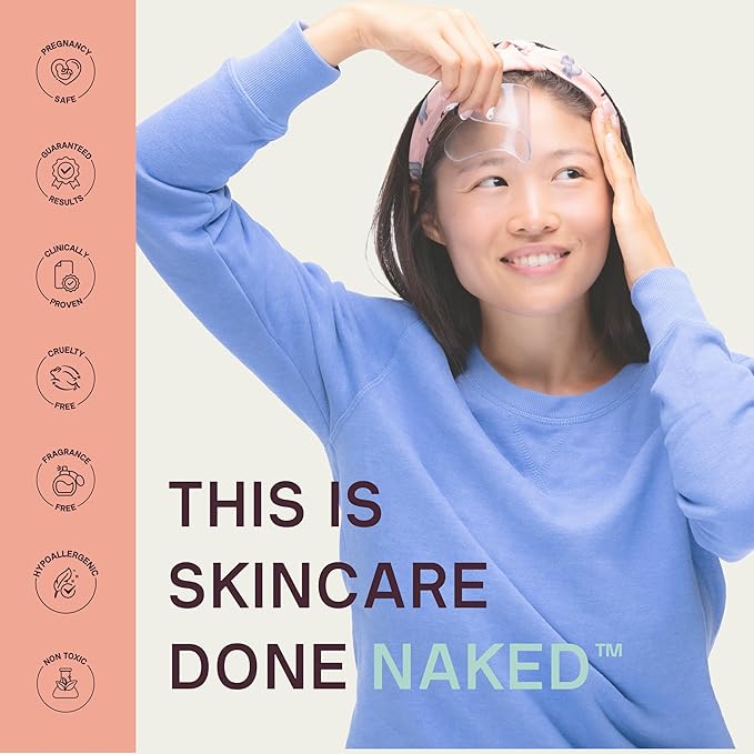 Dermaclara Forehead Patch - Forehead Wrinkle Patches for Face Overnight, Silicone Patches, Reusable Treatment for Wrinkles, Repair & Restore, Up to 30 Uses - 1 Patch