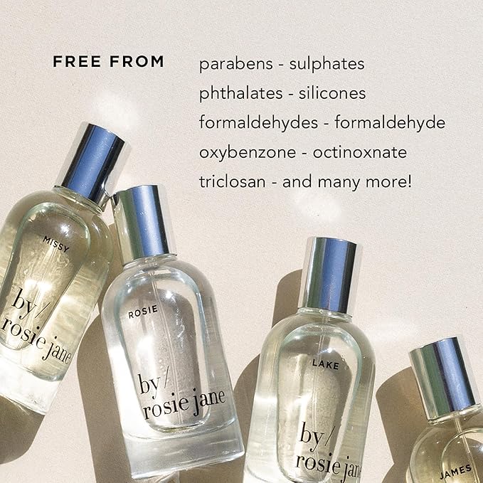 By Rosie Jane Everyday Body Wash (Rosie) - Hydrating Body Wash Made with Organic White Tea Extract & Cocoa Extract - Repairs Skin Elasticity & Collagen - Vegan & Non-Toxic (8 Fl Oz)