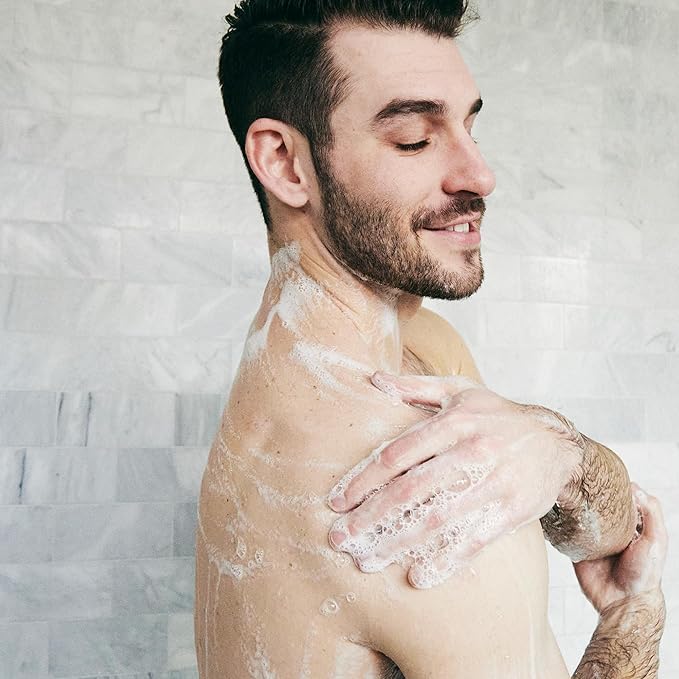 Brickell Men's Invigorating Body Wash for Men, Natural and Organic Deep Cleaning Shower Gel with Aloe, Glycerin, and Jojoba Oil, Sulfate Free (Lemon Lime, 16 Ounce)