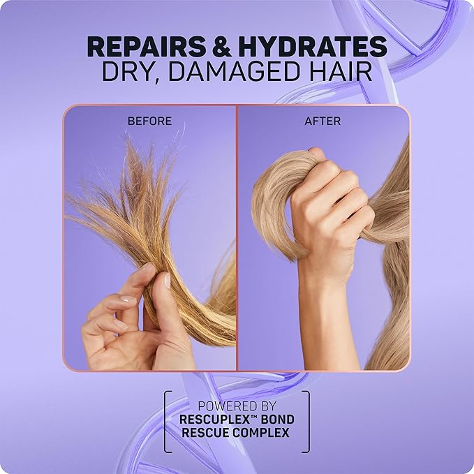 Marc Anthony Purple Shampoo, Repair Blonde Rescueplex Color Care - Neutralizes Brassy Tones and Repairs Bonds, 8oz