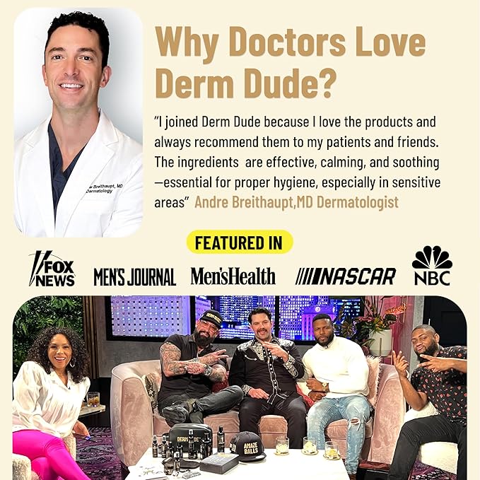 Derm Dude Holy Foot Cream, 4oz (2-Pack) | MVP & Coconut Rush Scents | Moisturizing Foot Lotion with DeoPlex for Freshness & Arrowroot for Hydration