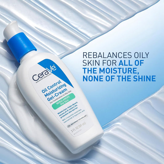 Oil Control Gel-Cream Moisturizer – For Oily Skin, Fragrance-Free 💦✨