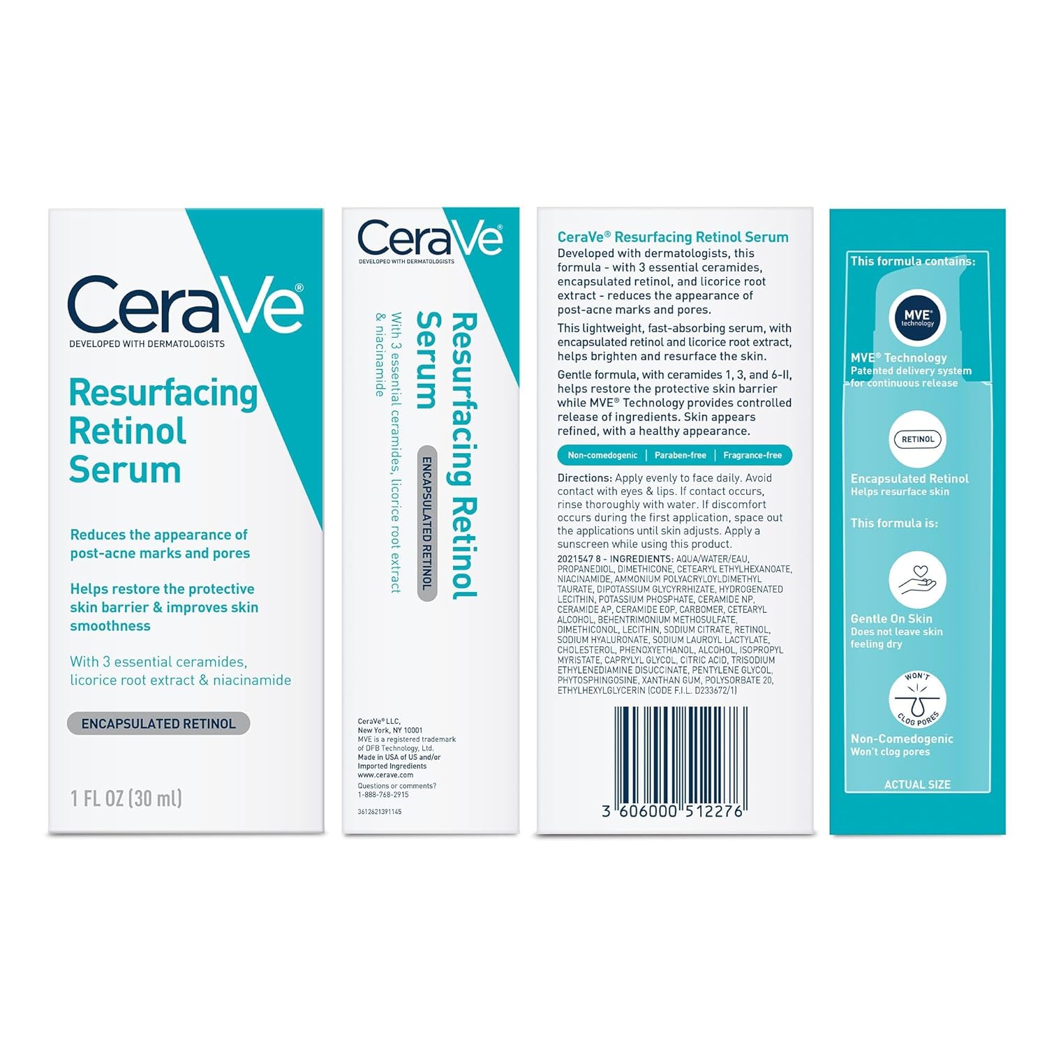 Resurfacing Retinol Serum – Post-Acne Marks & Pore Care ✨💧
