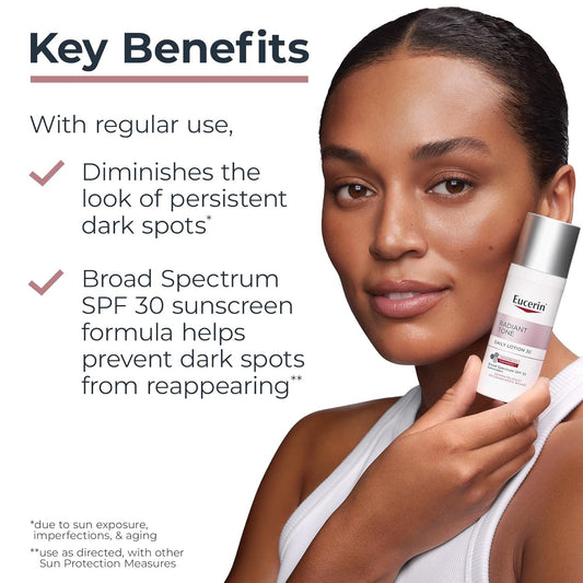 Radiant Tone Face Moisturizer with SPF 30 – Dark Spot Corrector with Thiamidol for Hyperpigmentation – Daily Anti-Aging Lotion for Uneven Skin Tone & Dark Spots – For All Skin Types, 1.7 Fl Oz