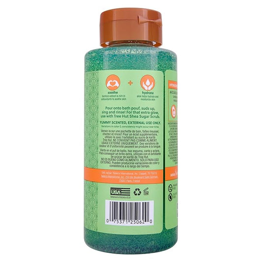 Tree Hut Tropic Palm Grove Wash, Gently Cleanses and Leaves Skin Looking Fresh and Radiant, Body Wash, 18 fl oz