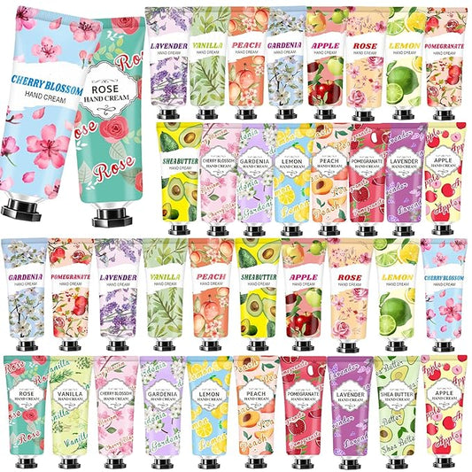 38 Pack Hand Cream Bulk Gifts,Stocking Stuffers for Teen Girls,Christmas Gifts for Women,Teacher Appreciation Gifts Nurse Gifts,Small Gifts Birthday Gifts for Women Hand Lotion for Dry Cracked Hands
