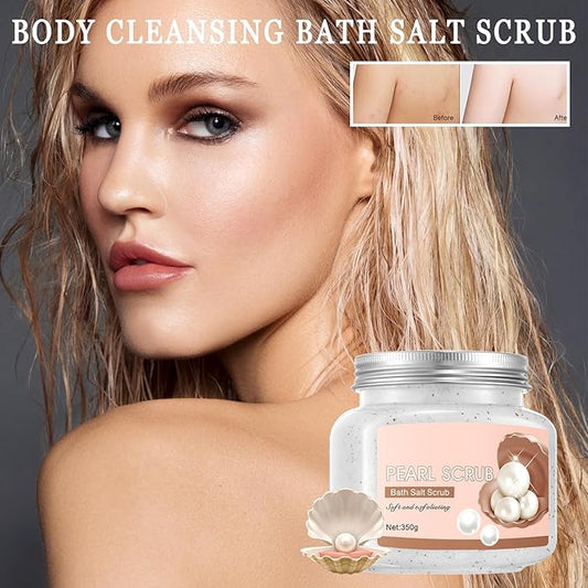 Premium Body Scrub to Exfoliate & Moisturize Skin,Deep Cleansing Body Exfoliator Scrub for Men & Women,Long Lasting Hydrating Smooth exfoliating Body Salt Scrub for All Skin Types P