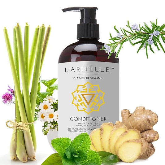 Organic Conditioner 16 oz. Rosemary, Ginger, Cedarwood. Promotes Hair Growth, Prevents Hair Loss GF