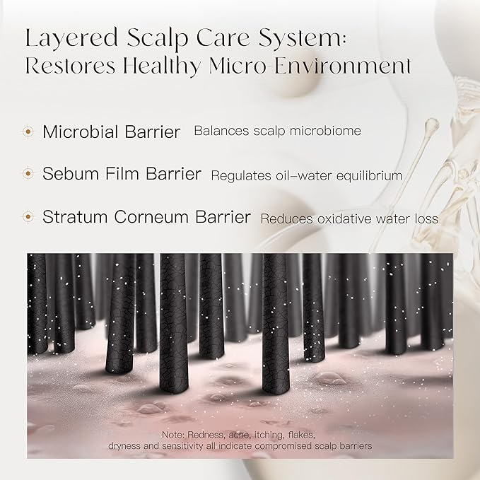 Lemon Grapefruit Scalp Serum 95ml | Dandruff & Itch Relief | Zinc Ferment Strengthen Barrier | Plant-Based Refreshing Treatment、Scalp Serum for Itchy Dry Scalp for Women