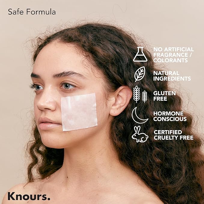 Knours Plump Pad | Natural Plant | Smooth Lines, Firming, Elasticity | Collagen Support | 2-in-1 Toner Pad + Face Mask | Holy Basil | Power Elasticity-Boosting | All Skin | 110 Count | 150ml/5.07oz