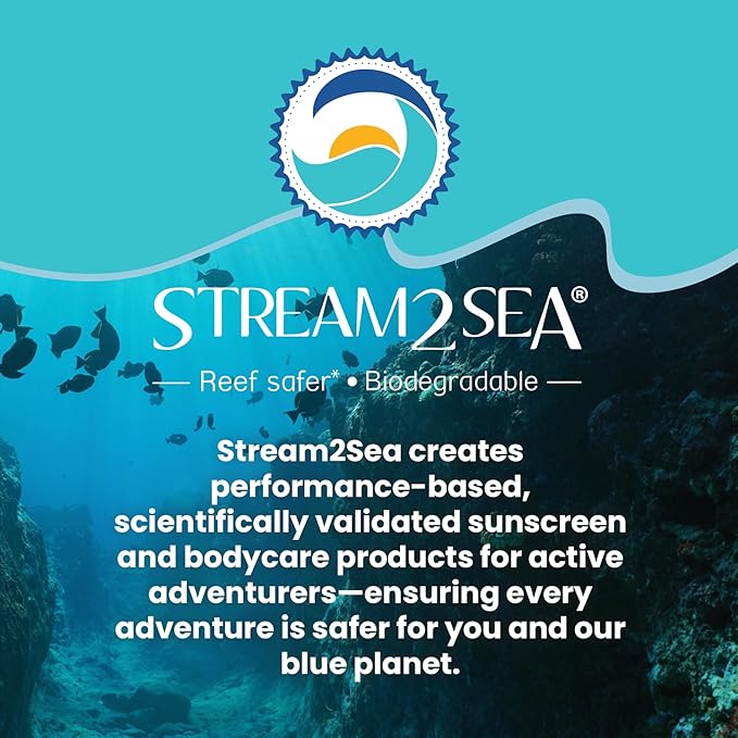 STREAM 2 SEA SPF 30 Tinted Sunscreen Biodegradable and Reef Safe, 1 Fl oz Pack of 3 Travel Size Paraben Free Non Greasy and Moisturizing Mineral Sunscreen For Face, Body Protection Against UVA and UVB