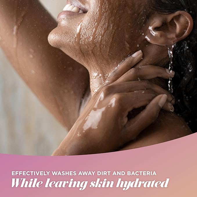 Caress Body Wash, Mango & Almond Oil, Moisturizing Body Wash for Smooth & Rejuvenated Skin, Body Soap Liquid, 20 Fl Oz (Pack of 2)