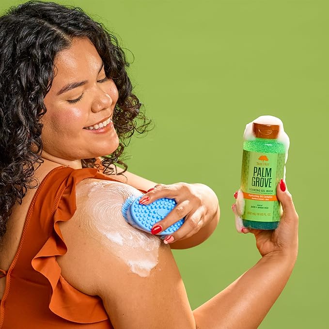 Tree Hut Tropic Palm Grove Wash, Gently Cleanses and Leaves Skin Looking Fresh and Radiant, Body Wash, 18 fl oz