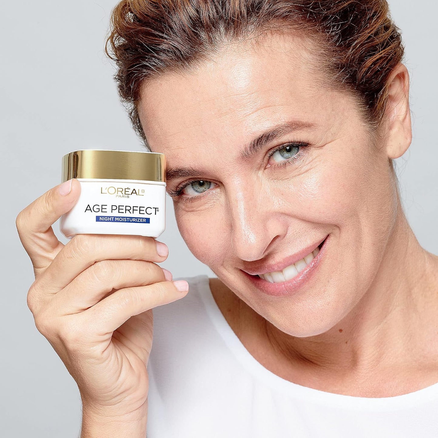 🌙 L'Oreal Paris Age Perfect Collagen Expert Night Cream – Anti-Aging & Anti-Wrinkle Moisturizer (2.5 oz)